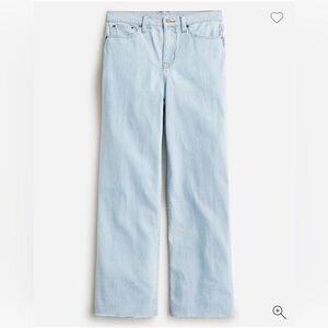 J. Crew slim wide leg jeans